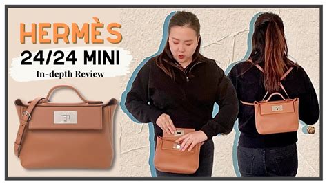 hermes 2424 sizes|hermes mini 24 price.